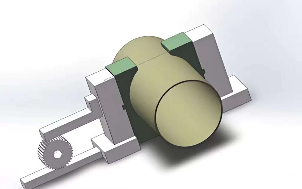 an automatic centering fixture