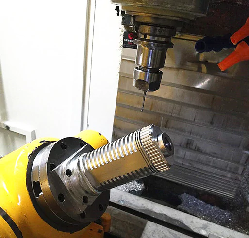 CNC machining center spindle